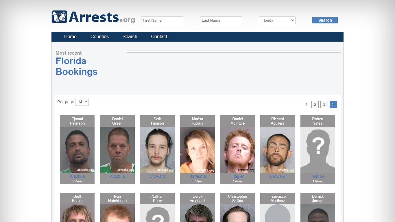 Florida Arrests and Inmate Search